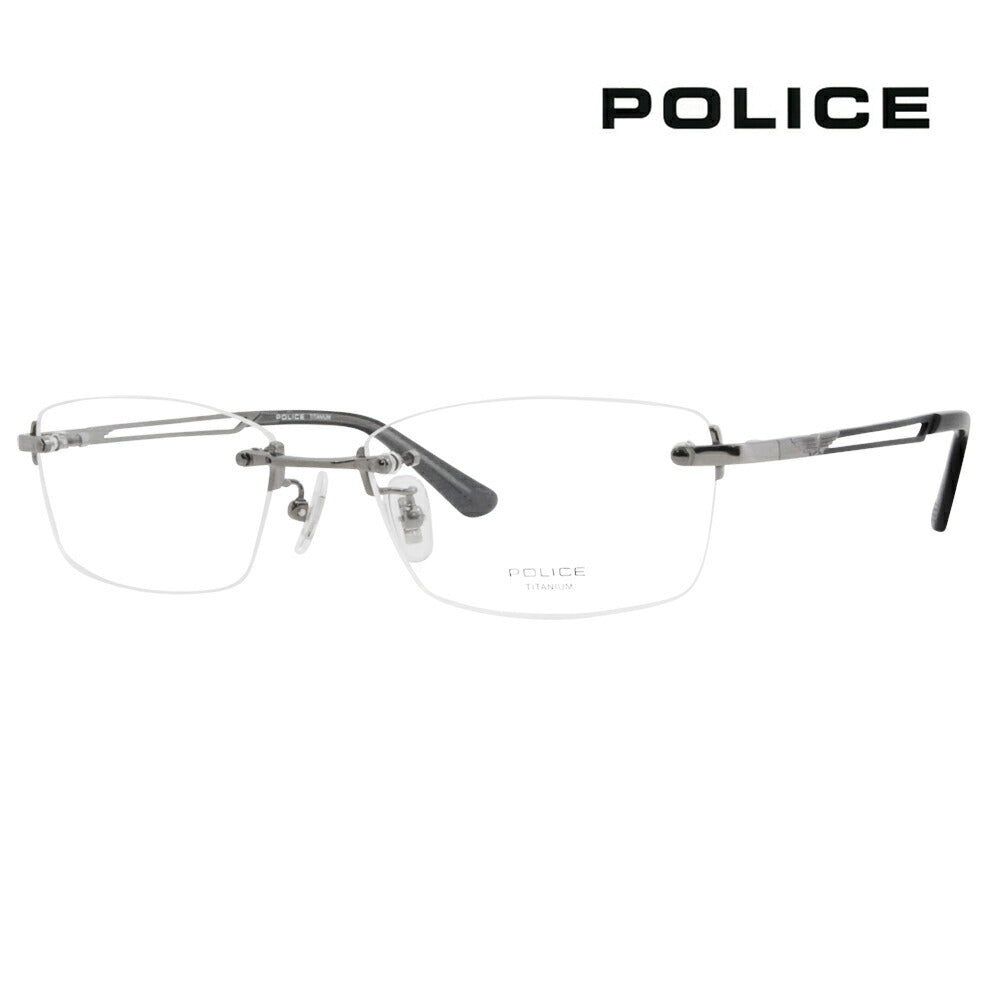 POLICE ポリス メガネ VPLT91J 0300/0579/0568 56mm スクエア 3color POLICE ポリス メガネ VPLT91J 0300/0579/0568 56mm スクエア 3color