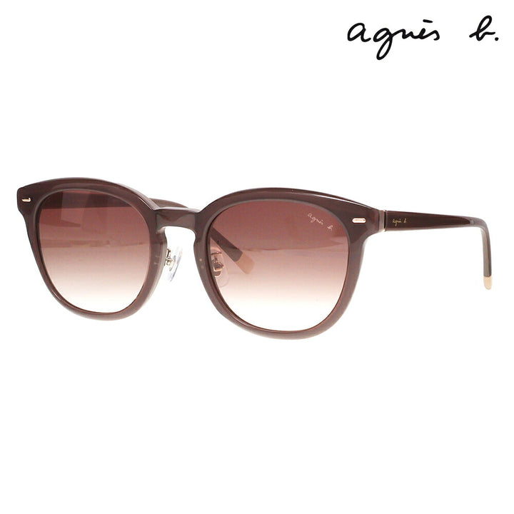 【正規品販売店】アニエスベー サングラス 51-F001 01 53 agnes b. ウェリントン セル レディース 伊達眼鏡 メガネ