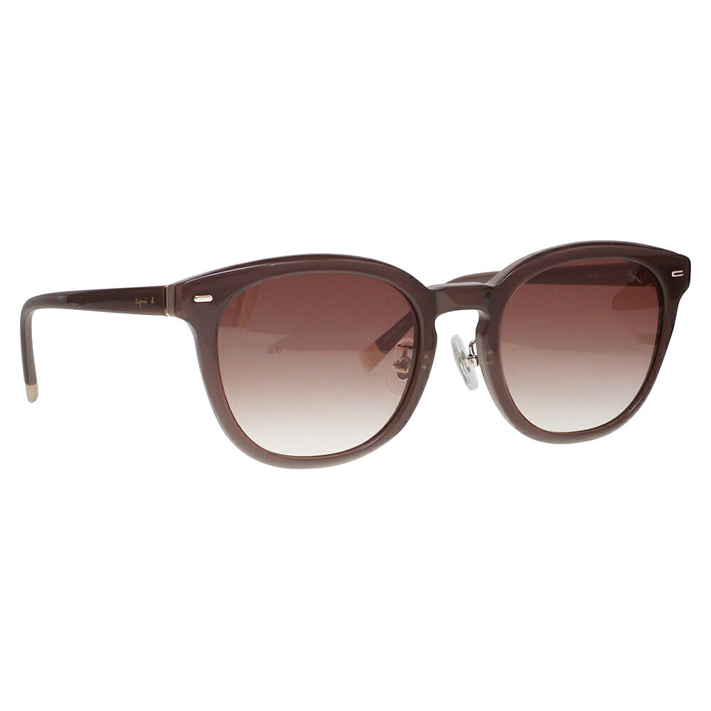 【正規品販売店】アニエスベー サングラス 51-F001 01 53 agnes b. ウェリントン セル レディース 伊達眼鏡 メガネ