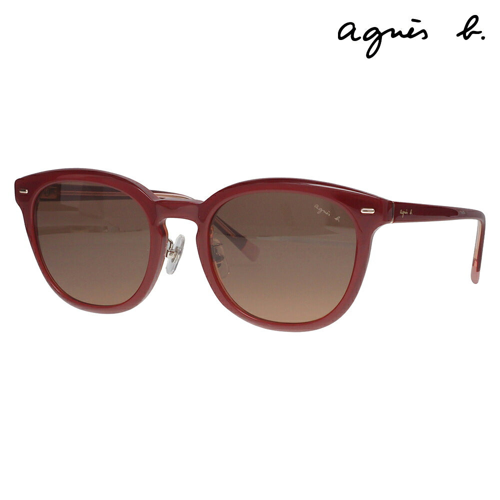 【正規品販売店】アニエスベー サングラス 51-F001 02 53 agnes b. ウェリントン セル レディース 伊達眼鏡 メガネ
