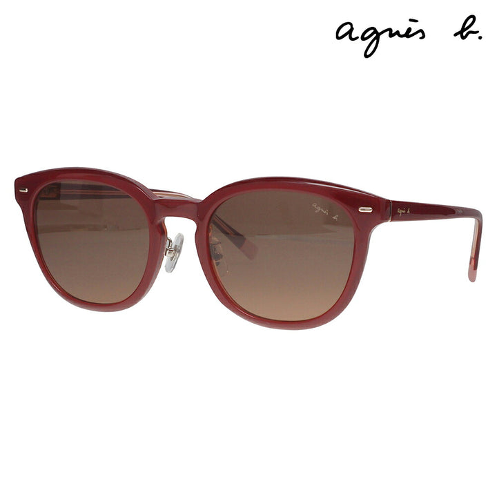 【正規品販売店】アニエスベー サングラス 51-F001 02 53 agnes b. ウェリントン セル レディース 伊達眼鏡 メガネ