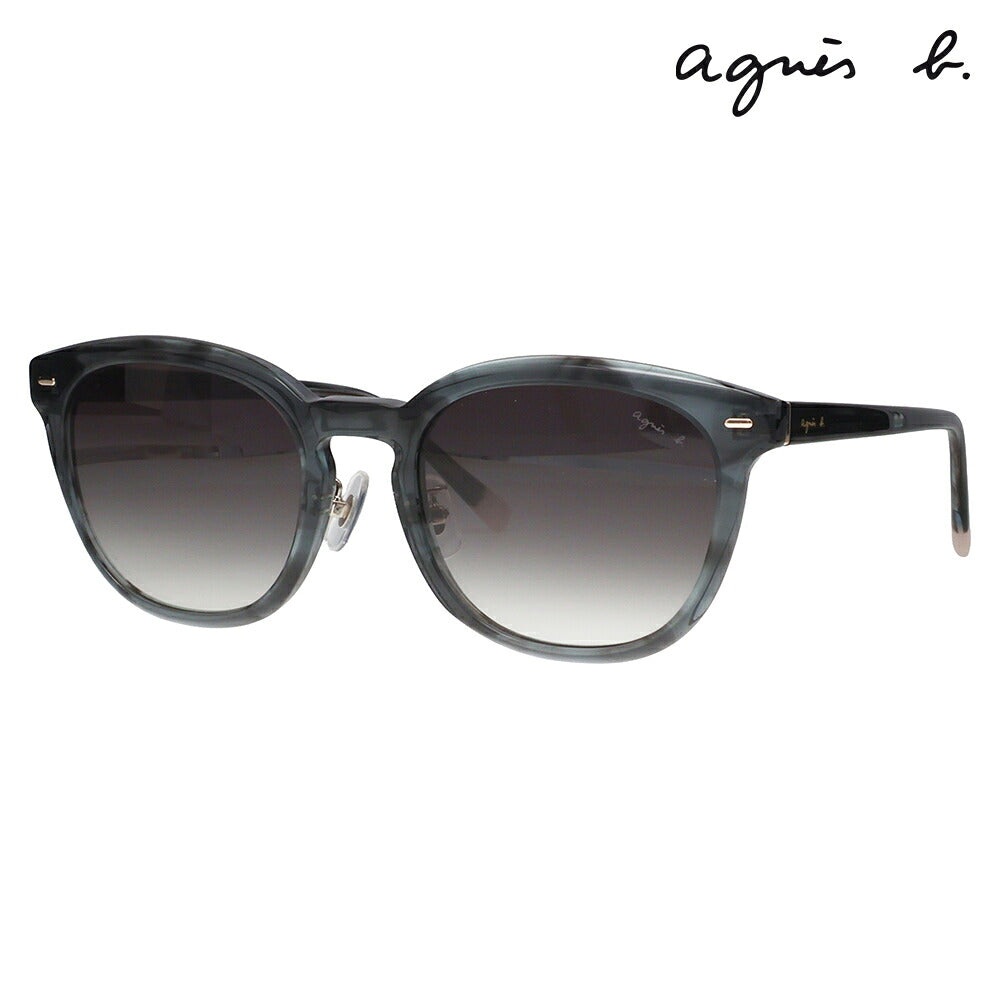 【正規品販売店】アニエスベー サングラス 51-F001 03 53 agnes b. ウェリントン セル レディース 伊達眼鏡 メガネ