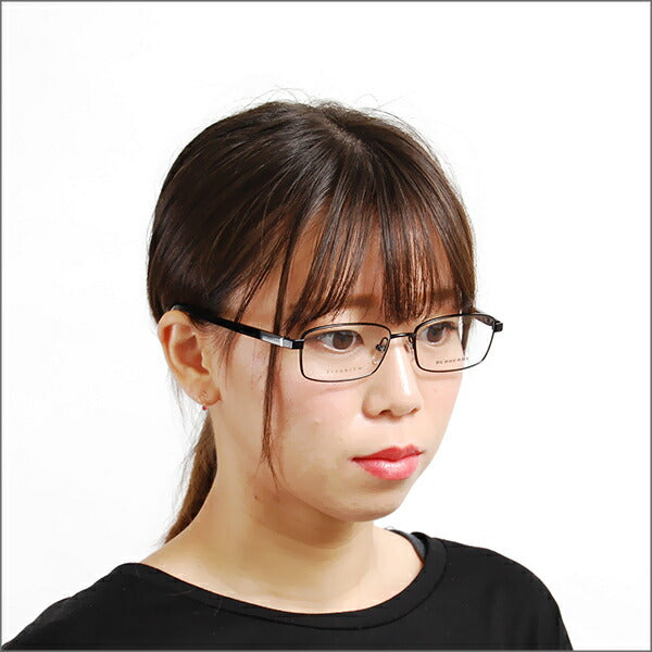 [Authorized Retailer] Non-prescription 1.55 lens replacement +0 yen Burberry Fashion Glasses Eyeglasses Sunglasses BE1287TD 1001 55 BURBERRY Metal 