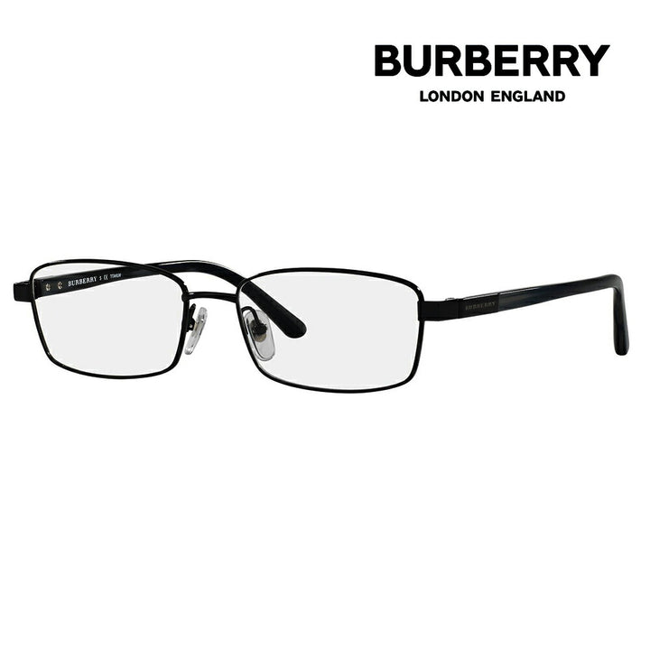 【アウトレット】度なし1.55レンズ交換+0円 バーバリー 伊達 メガネ 眼鏡 サングラス BE1287TD 1091 55 BURBERRY アジアンフィット メタル スクエア