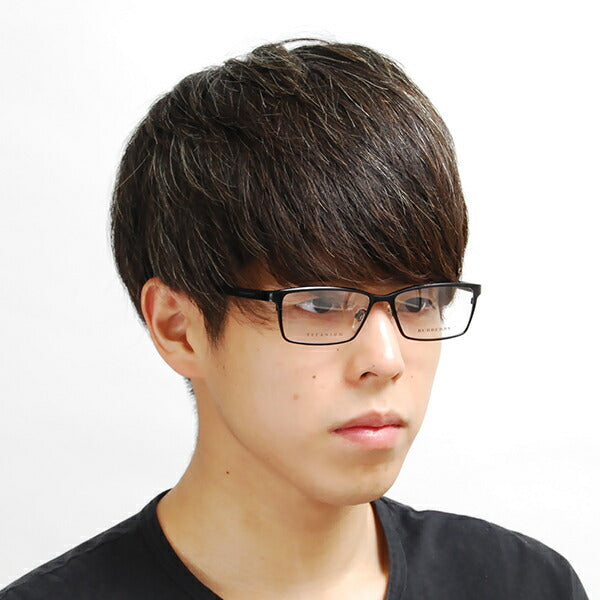 【正規品販売店】度なし1.55レンズ交換+0円 バーバリー 伊達 メガネ 眼鏡 サングラス BE1292TD 1007 56 BURBERRY スクエア