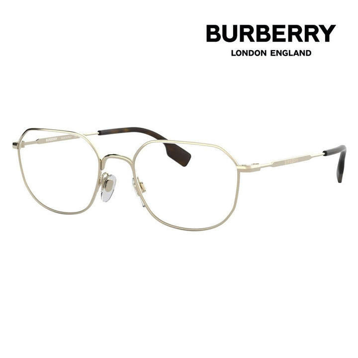 【オススメ価格】度なし1.55レンズ交換+0円 バーバリー 伊達 メガネ 眼鏡 サングラス BE1335 1109 54 BURBERRY メタル ラウンド スクエア