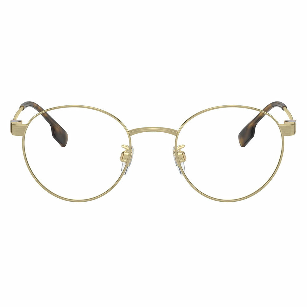 [Authorized Retailer] Non-prescription 1.55 lens replacement +0 yen Burberry Fashion Glasses Eyeglasses Sunglasses BE1384TD 1346 50 BURBERRY Round Low Bridge Fit Metal Men's 
