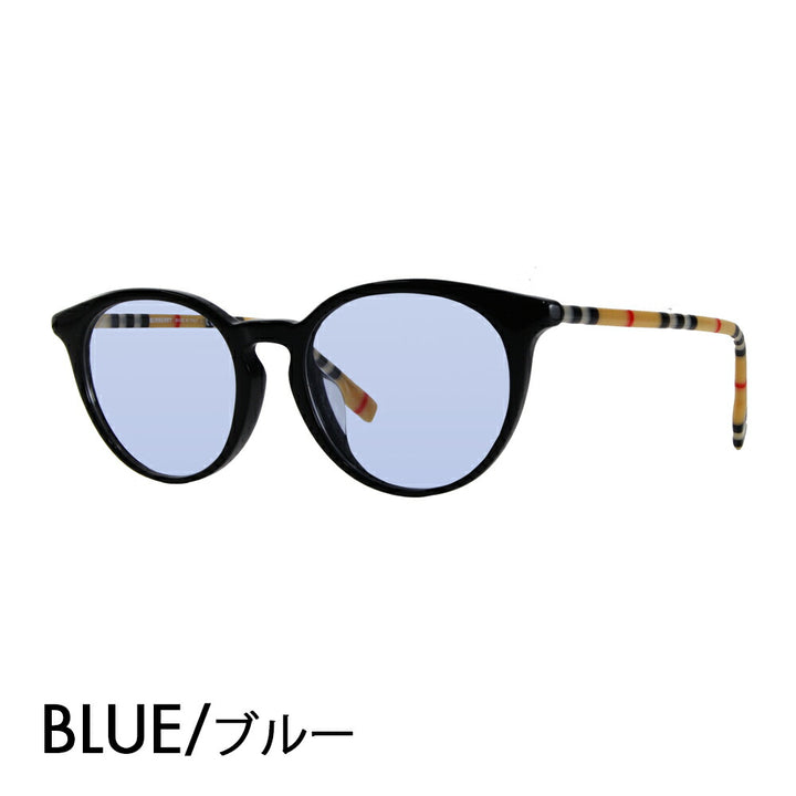 [Prescription available] Burberry Glasses Frame Sunglasses Color Lens Set BE2318F 3853 51 Full Fit Model Cell Round CHALCOT Fashion Glasses Glasses 