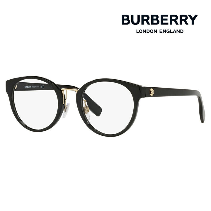 【アウトレット】度なし1.55レンズ交換+0円 バーバリー 伊達 メガネ 眼鏡 サングラス BE2360D 3001 49 BURBERRY アジアンフィット ボストン おしゃれ new model クラシック レディース