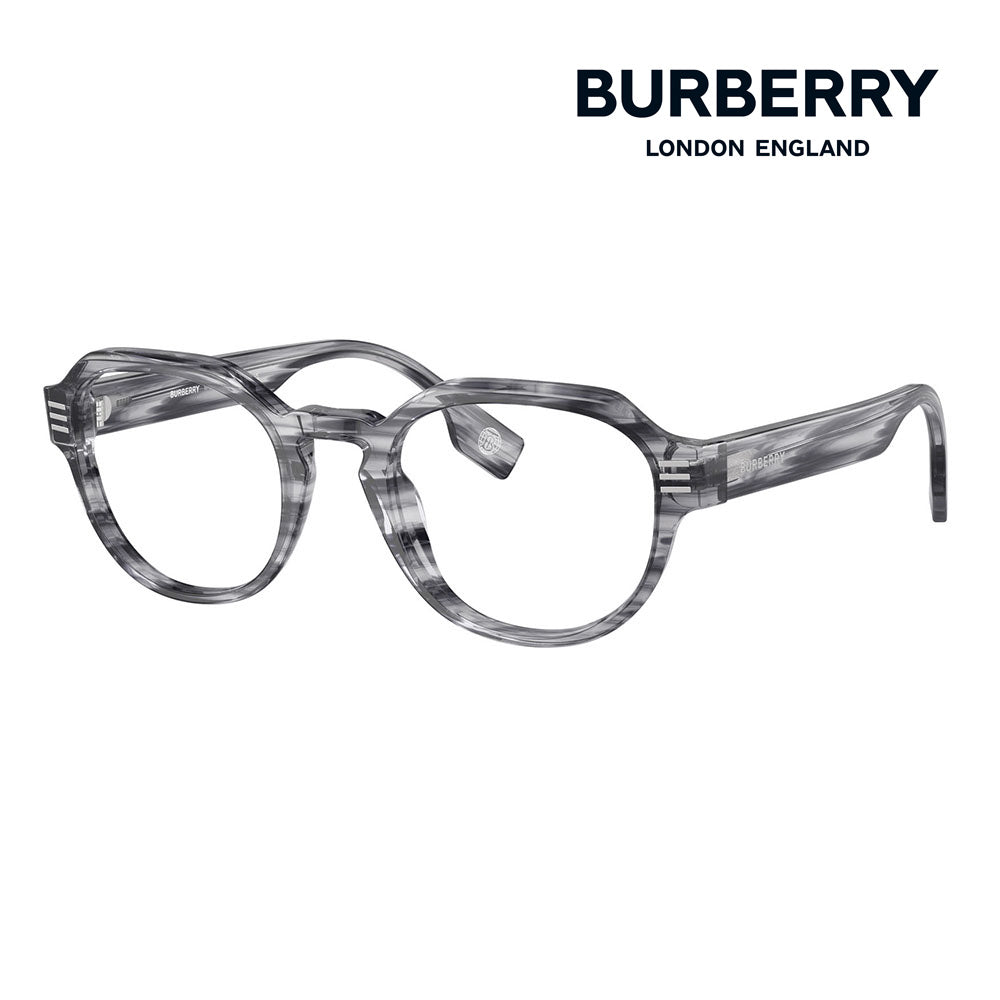 [Authorized Retailer] Non-prescription 1.55 lens replacement +0 yen Burberry Fashion Glasses Eyeglasses Sunglasses BE2386F 4097 51 BURBERRY Round Cell Men's Low Bridge Fit MADE IN ITALY 