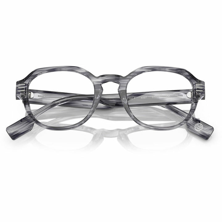 [Authorized Retailer] Non-prescription 1.55 lens replacement +0 yen Burberry Fashion Glasses Eyeglasses Sunglasses BE2386F 4097 51 BURBERRY Round Cell Men's Low Bridge Fit MADE IN ITALY 