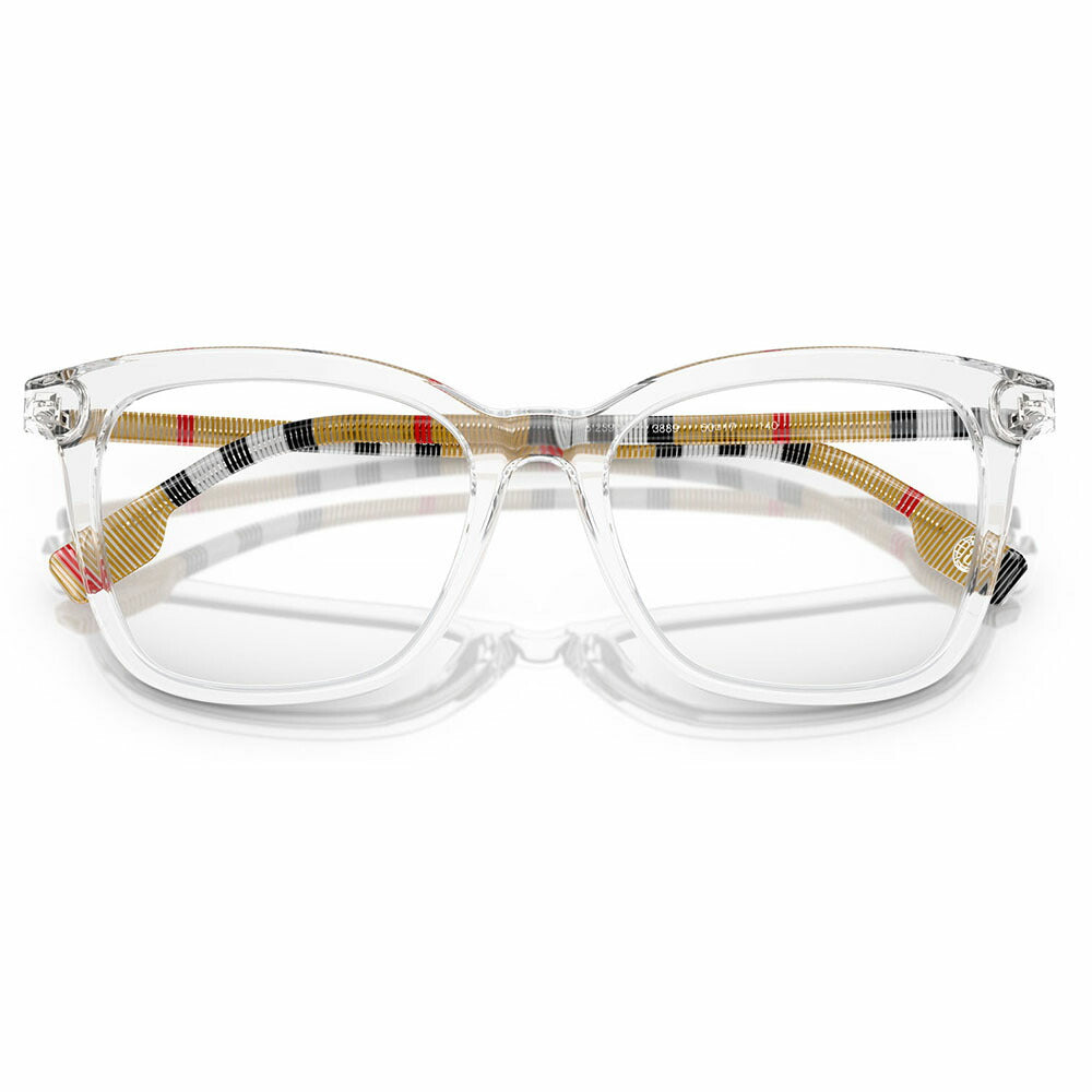 [Authorized Retailer] Non-prescription 1.55 lens replacement +0 yen Burberry Fashion Glasses Eyeglasses Sunglasses BE2390F 3889 50 BURBERRY Square Cell Full Fit Model Women's 