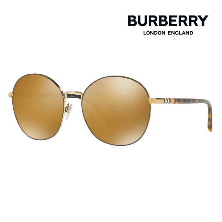 [Authorized Retailer] Burberry Fashion Glasses, Sunglasses, BE3094 11452O 56 Round Metal Polarized 