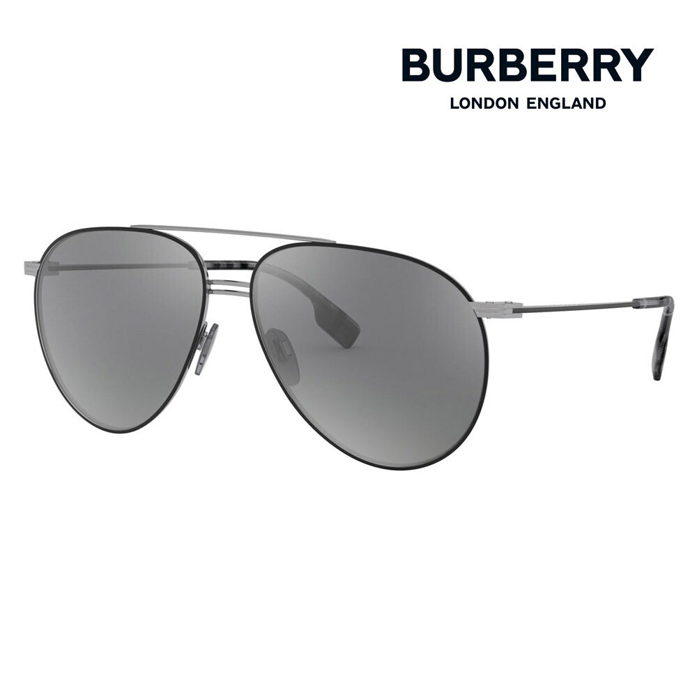 [Recommended Price] Burberry Sunglasses BE3108 12956G 60 BURBERRY Teardrop Mirrored Glasses Eyeglasses 