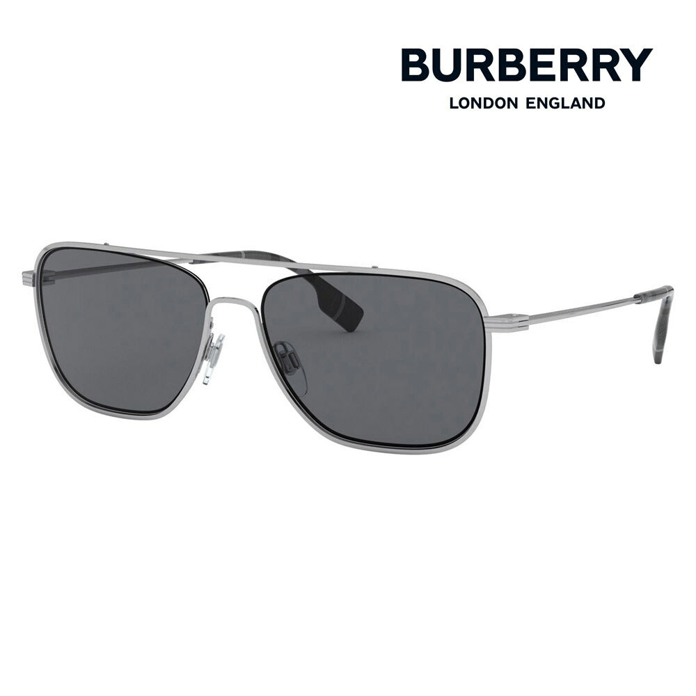 [Recommended Price] Burberry Fashion Glasses Sunglasses BE3112 100587 59 BURBERRY Double Bridge Teardrop Square 