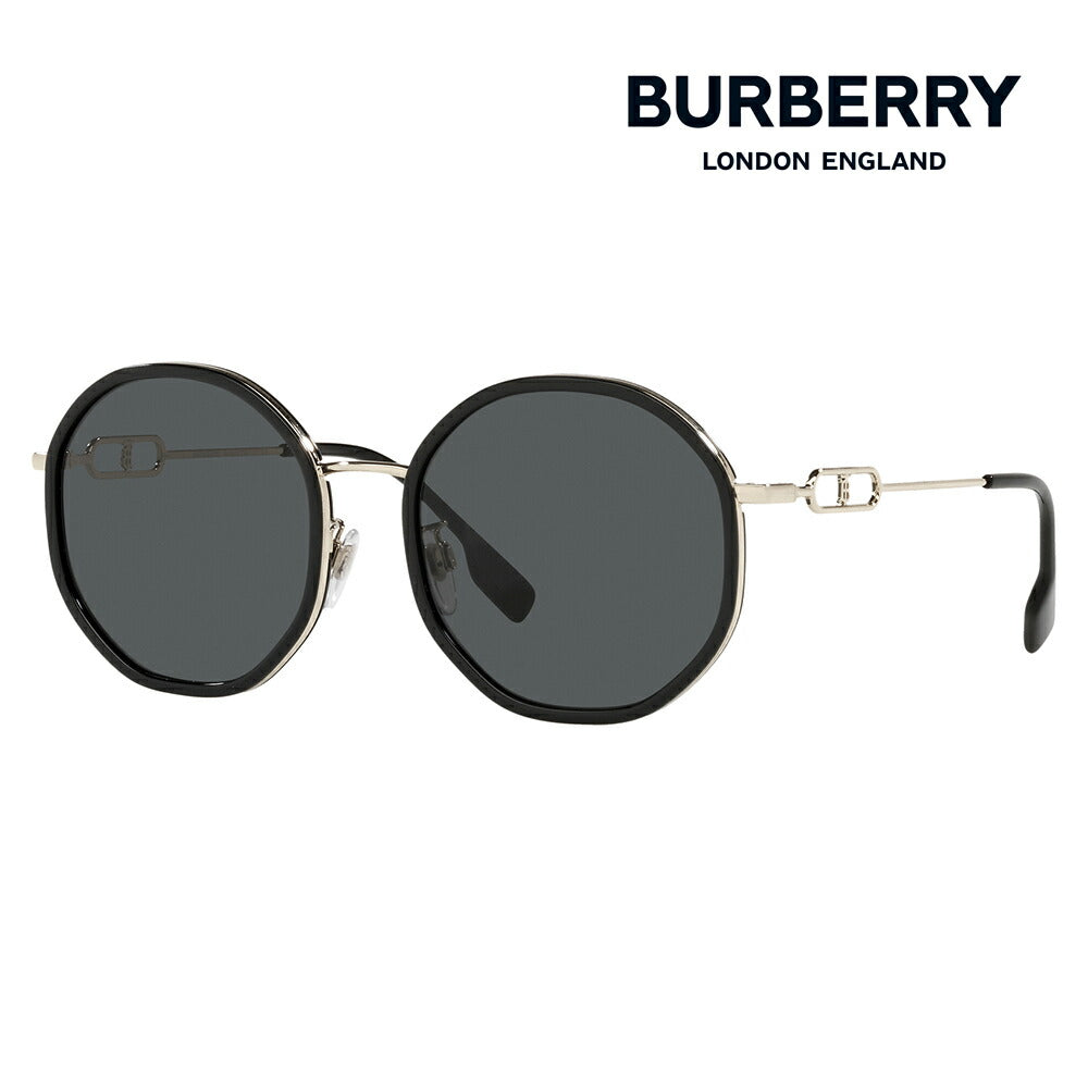 [Authentic Retailer] Burberry Fashion Glasses, Sunglasses, BE3127D 110987 57 Asian Model, Metal, Women's 