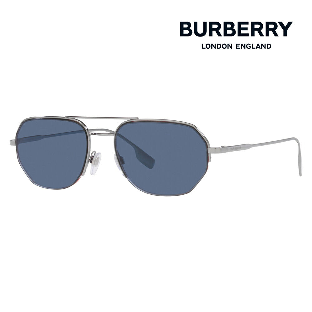 [Recommended Price] Burberry Fashion Glasses Sunglasses BE3140 100380 57 HENRY Henry Teardrop Nylor Men's Women's 