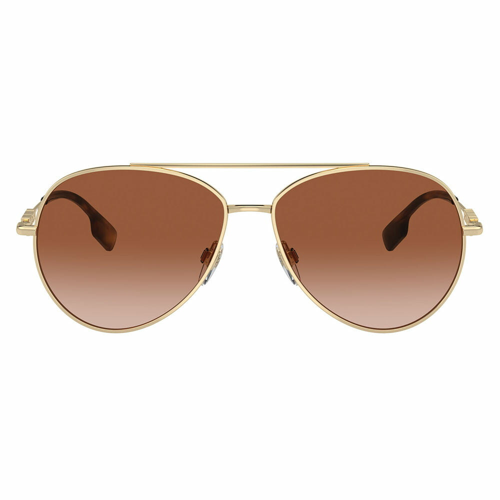 【正規品販売店】バーバリー 伊達 メガネ 眼鏡 サングラス BE3147 110913 58 BURBERRY パイロット ティアドロップ メタル レディース