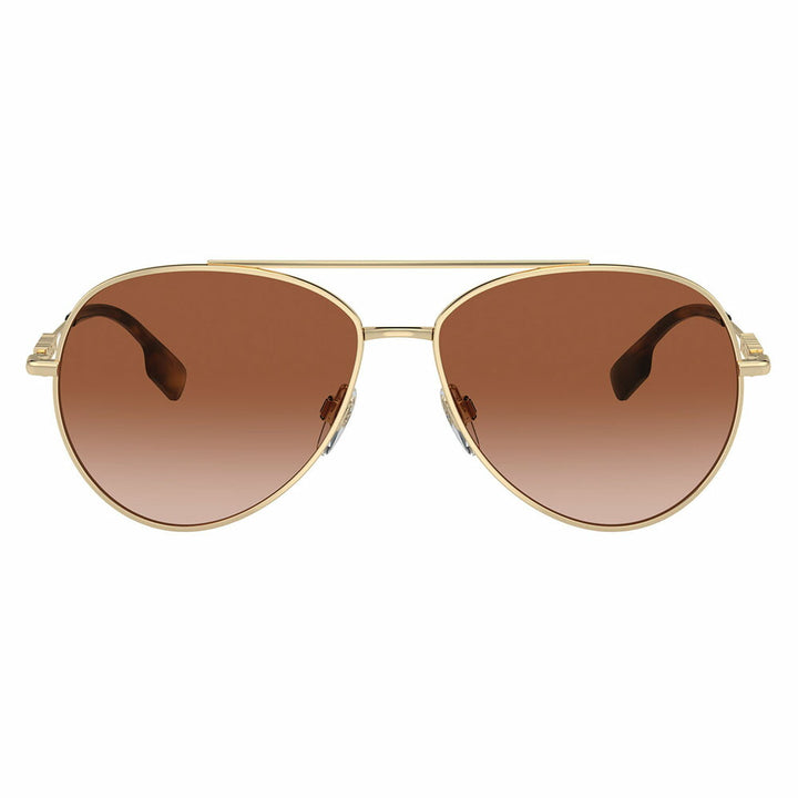 【正規品販売店】バーバリー 伊達 メガネ 眼鏡 サングラス BE3147 110913 58 BURBERRY パイロット ティアドロップ メタル レディース