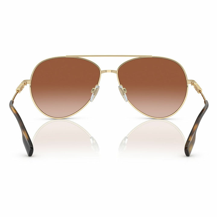 【正規品販売店】バーバリー 伊達 メガネ 眼鏡 サングラス BE3147 110913 58 BURBERRY パイロット ティアドロップ メタル レディース