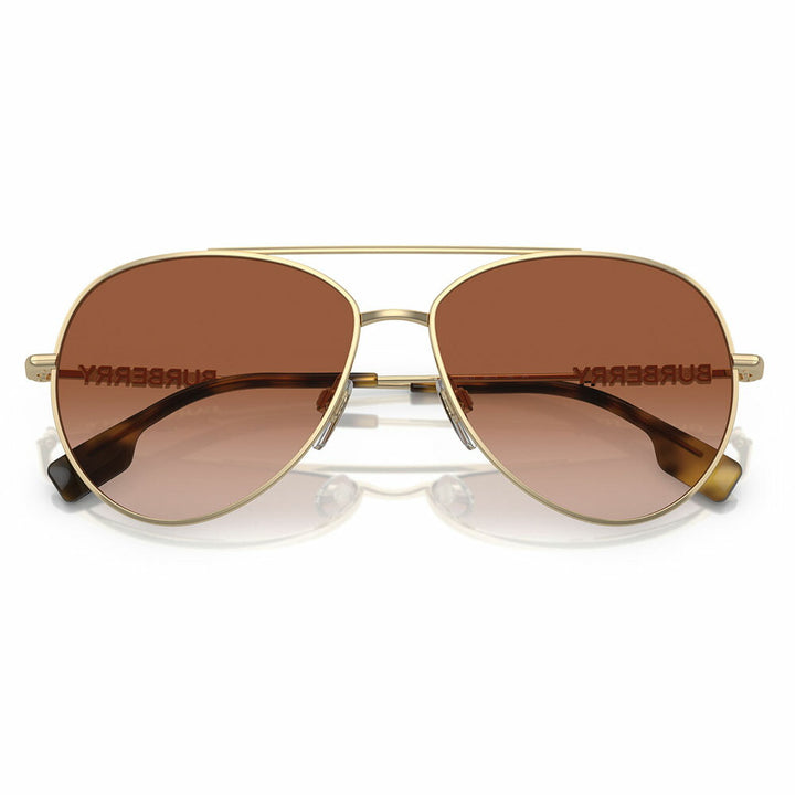 【正規品販売店】バーバリー 伊達 メガネ 眼鏡 サングラス BE3147 110913 58 BURBERRY パイロット ティアドロップ メタル レディース