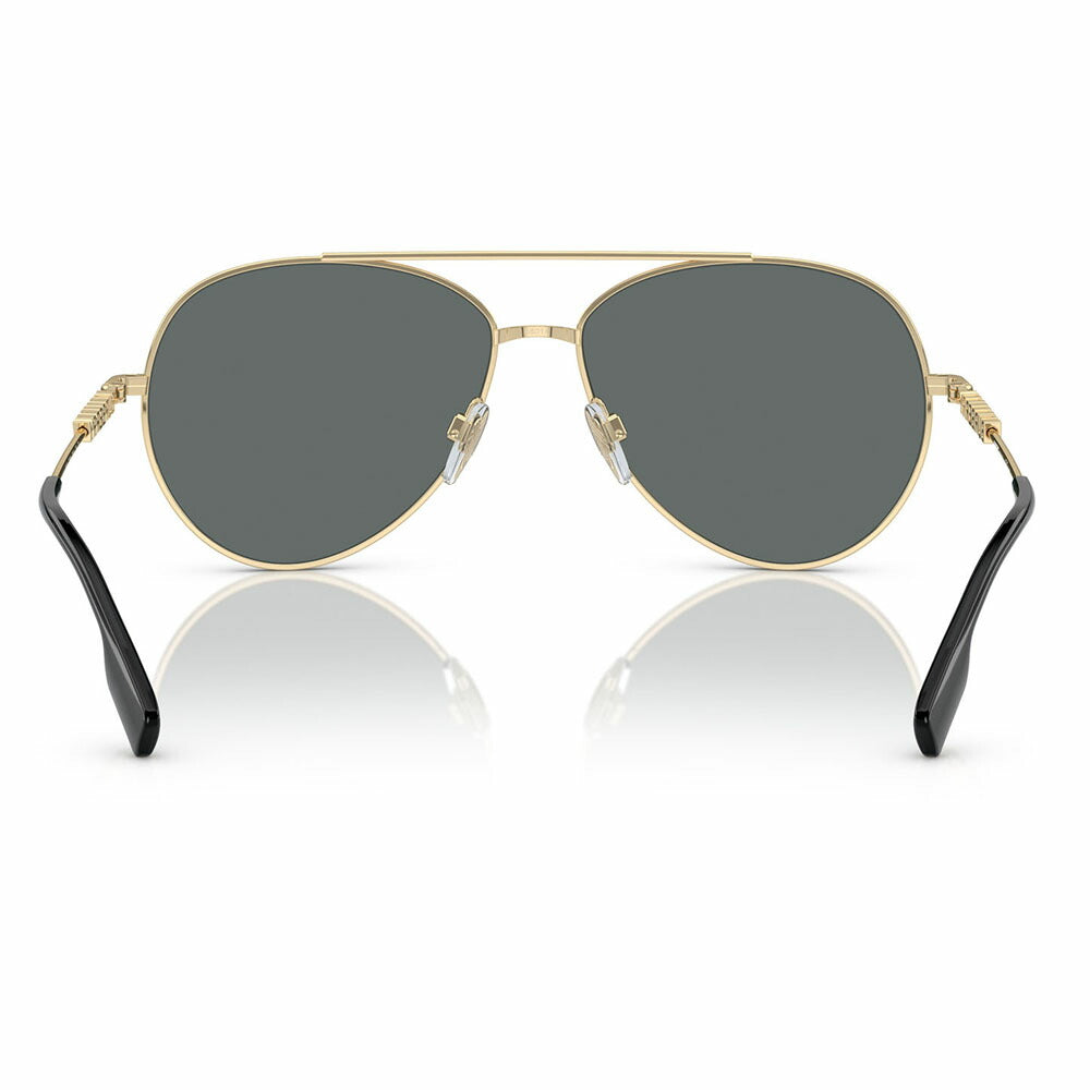 【オススメ価格】バーバリー 伊達 メガネ 眼鏡 サングラス BE3147 110981 58 BURBERRY パイロット ティアドロップ メタル レディース