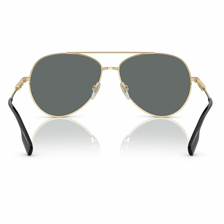 【オススメ価格】バーバリー 伊達 メガネ 眼鏡 サングラス BE3147 110981 58 BURBERRY パイロット ティアドロップ メタル レディース