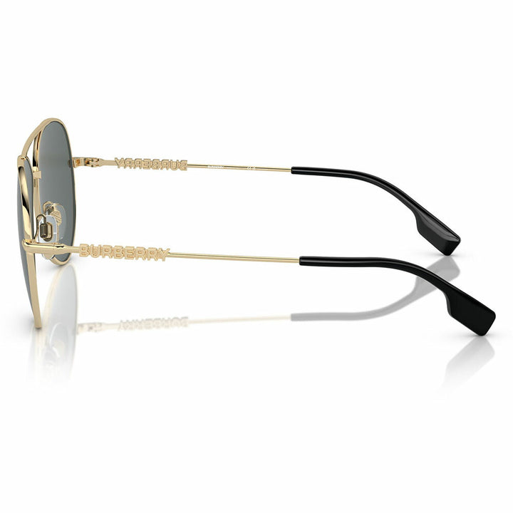 【オススメ価格】バーバリー 伊達 メガネ 眼鏡 サングラス BE3147 110981 58 BURBERRY パイロット ティアドロップ メタル レディース