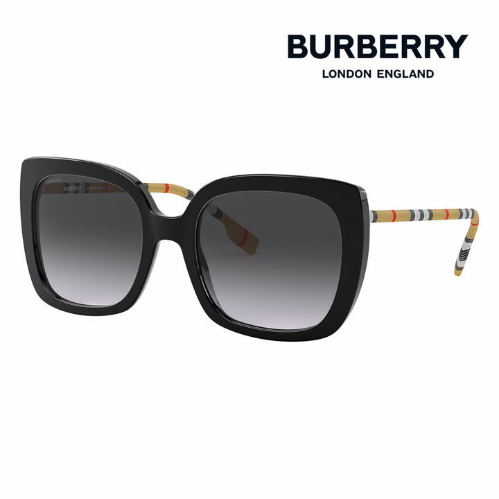 【正規品販売店】バーバリー 伊達 メガネ 眼鏡 サングラス BE4323F 38538G 56  BURBERRY CAROLL キャロル スクエア バタフライ レディース フルフィットモデル
