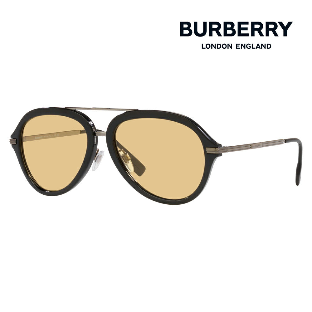 [Recommended Price] Burberry Glasses, Sunglasses, BE4377 3001/8 58 BURBERRY JUDE Teardrop Cell Men's Women's 