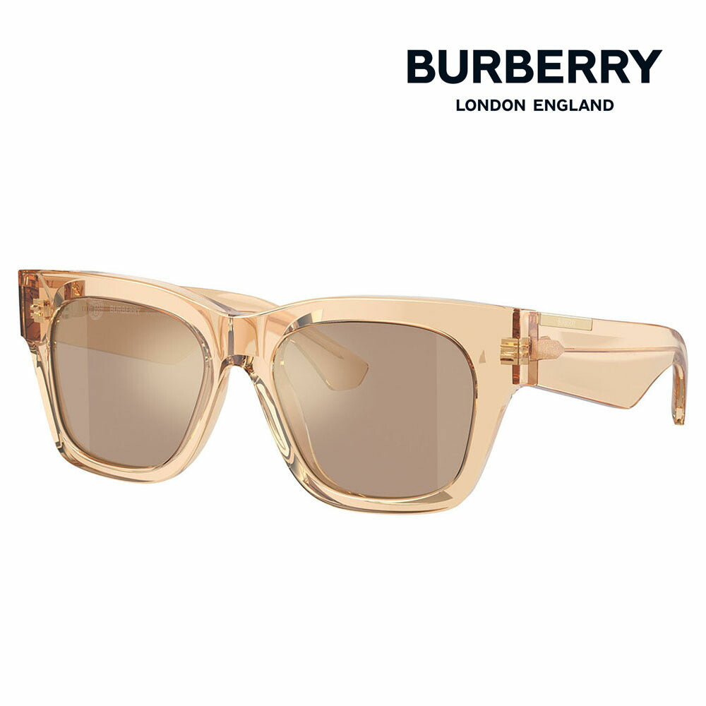 [Authorized Retailer] Burberry Glasses, Sunglasses, BE4424F 40635A 52 Burberry Full Fit Model, Women's, Made in Italy, Square Wellington 