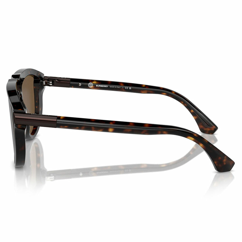 【オススメ価格】バーバリー 伊達 メガネ 眼鏡 サングラス BE4427F 300273 36　BURBERRY フルフィットモデル メンズ MADE IN ITALY パイロットシェイプ