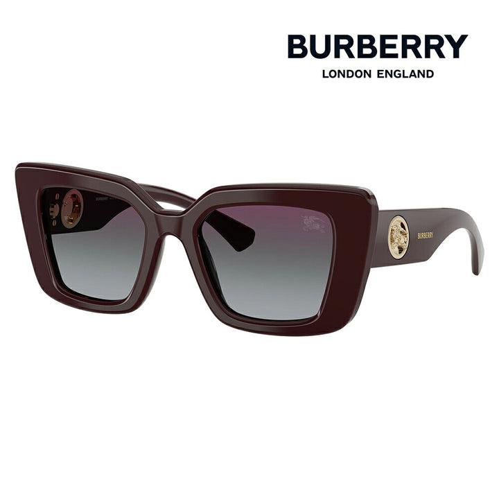 【正規品販売店】バーバリー サングラス BE4476F 42048G 51  BURBERRY フルフィット スクエア キャットアイ セル レディース