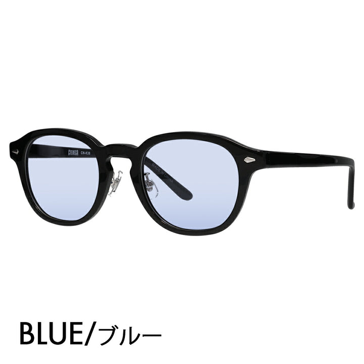 [Authorized Retailer] CIENEGA Glasses Frame Sunglasses Color Lens Set CN-K38 1 51 CIENEGA Large Size Large Size King Size Large Wide Men's Boston Round Cell Fashion Glasses Eyeglasses 