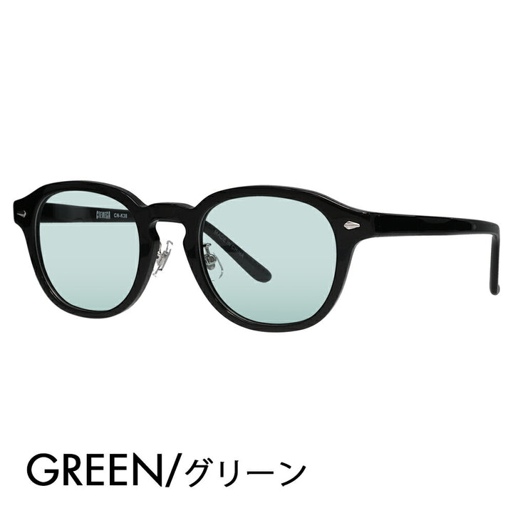 [Authorized Retailer] CIENEGA Glasses Frame Sunglasses Color Lens Set CN-K38 1 51 CIENEGA Large Size Large Size King Size Large Wide Men's Boston Round Cell Fashion Glasses Eyeglasses 