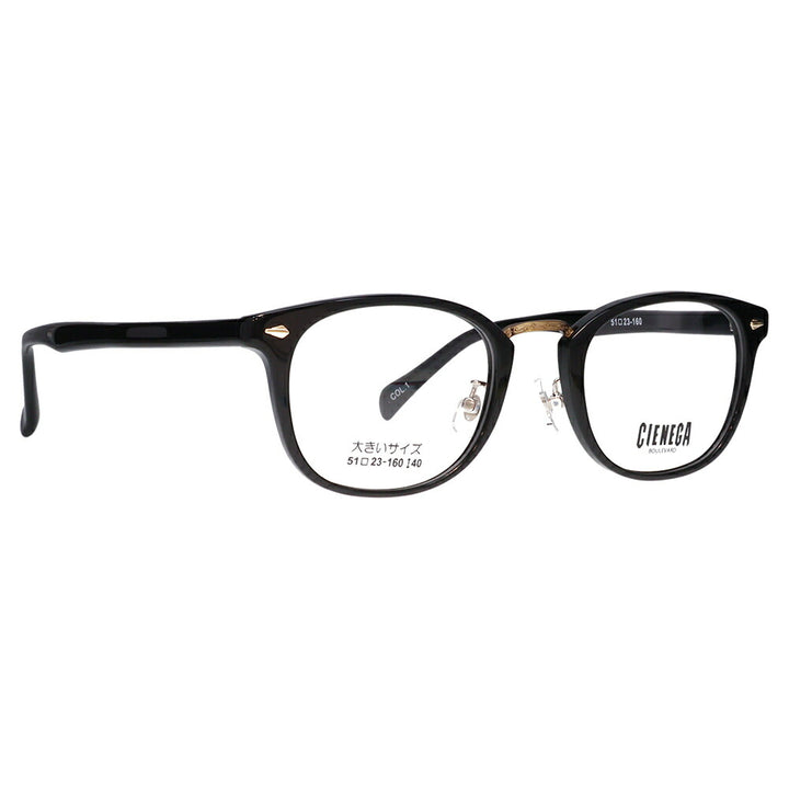 【正規品販売店】シェネガ メガネ フレーム 老眼鏡セット CN-K39 1 51 CIENEGA 大きいサイズ ラージサイズ ビッグサイズ キングサイズ 大きめ ワイド メンズ ウェリントン セル 伊達メガネ 眼鏡 シニアグラス リーディンググラス 読書 スマホ ブルーライトカット変更可