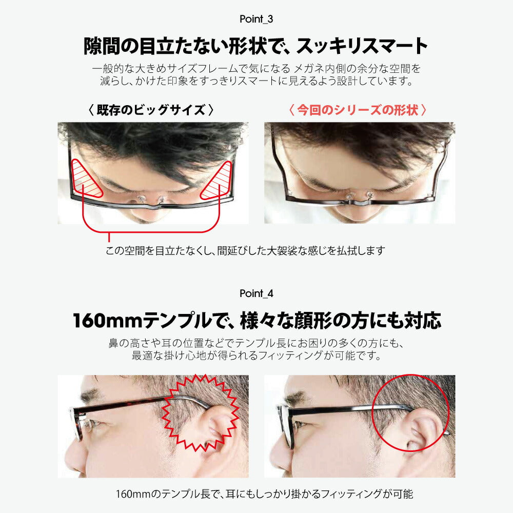 【正規品販売店】シェネガ サングラス CN-KS04 2 54 CIENEGA 大きいサイズ ラージサイズ ビッグサイズ キングサイズ 大きめ ワイド メンズ ウェリントン セル フルリム 伊達メガネ 眼鏡