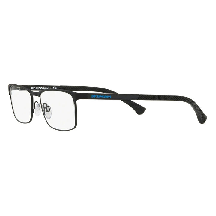 [Recommended price] Non-prescription 1.55 lens replacement +0 yen Emporio Armani Fashion Glasses Eyeglasses Sunglasses EA1048D 3175 55 Asian fit Square Metal 