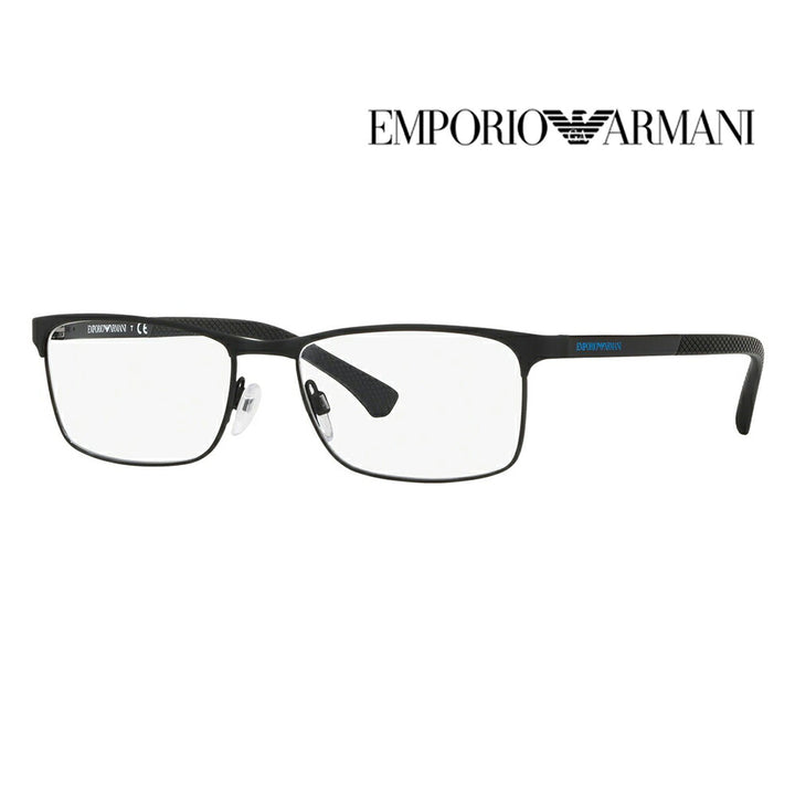 [Recommended price] Non-prescription 1.55 lens replacement +0 yen Emporio Armani Fashion Glasses Eyeglasses Sunglasses EA1048D 3175 55 Asian fit Square Metal 