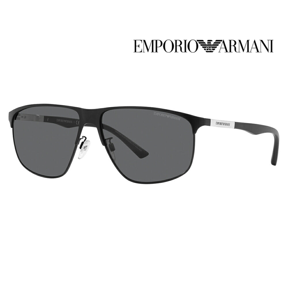 【オsusume価格】エンポリオアルマーニ サngurasu 伊达 メガネ 眼镜 EA2094 300187 60 EMPORIO ARMANI メタル ピロー ウェrinton メンズ