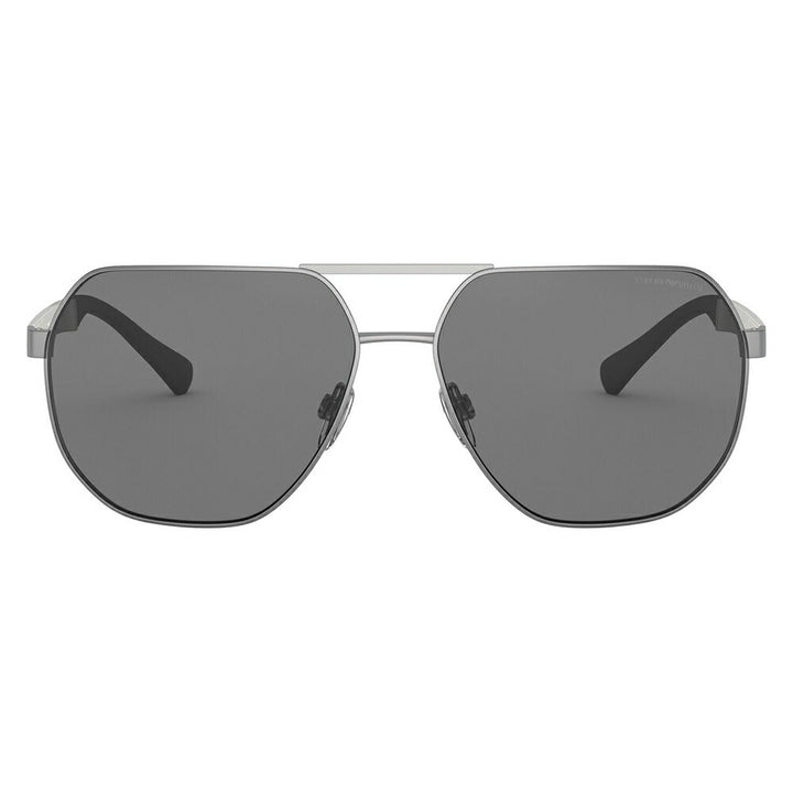 【正規品販売店】エンポリオアルマーニ サングラス 伊達 メガネ 眼鏡 EA2099D 300381 61 EMPORIO ARMANI アジアンデザインモデル スクエア メタル 偏光