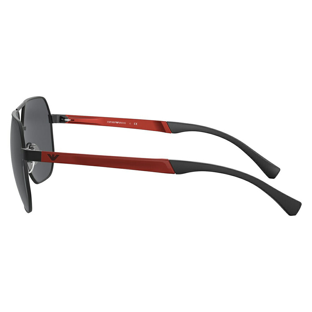 【正規品販売店】エンポリオアルマーニ サングラス 伊達 メガネ 眼鏡 EA2099D 333087 61 EMPORIO ARMANI アジアンデザインモデル スクエア メタル