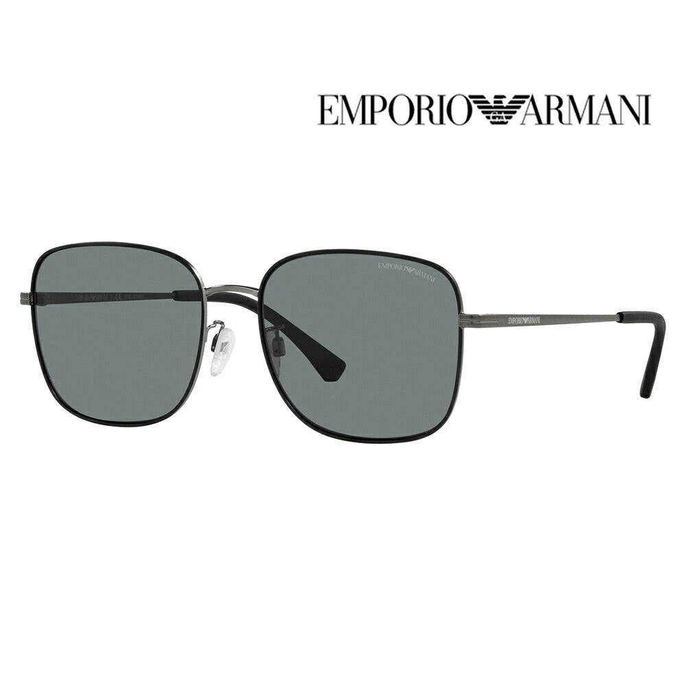 [Recommended Price] Emporio Armani Sunglasses, Fashion Glasses, Eyeglasses EA2117D 309881 58 EMPORIO ARMANI Metal Square Men's Asian Model 