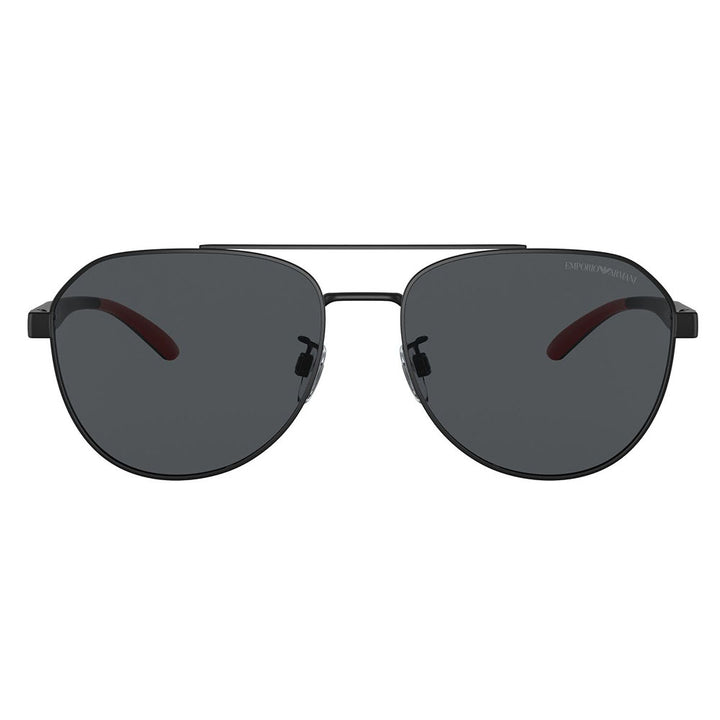 【正規品販売店】エンポリオアルマーニ サングラス 伊達 メガネ 眼鏡 EA2129D 300187 59 EMPORIO ARMANI メタル パイロット メンズ アジアンモデル