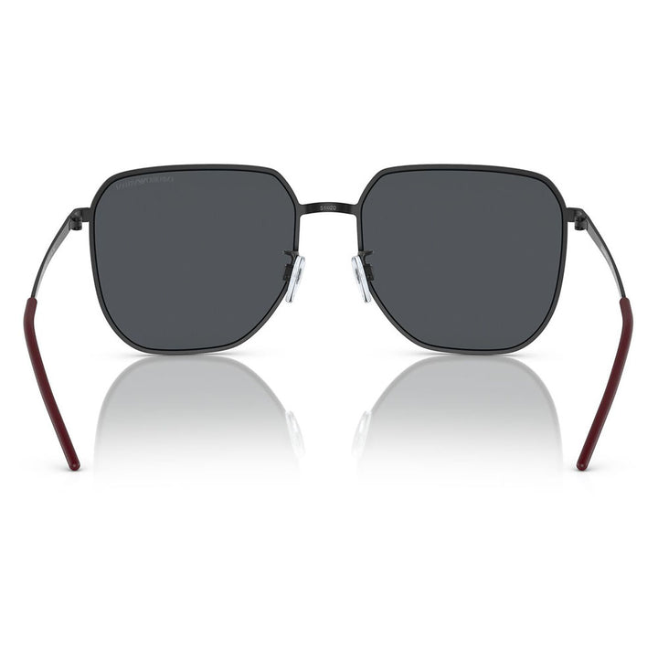 【正規品販売店】エンポリオアルマーニ サングラス 伊達 メガネ 眼鏡 EA2135D 319187 60 EMPORIO ARMANI メタル スクエア メンズ アジアンモデル
