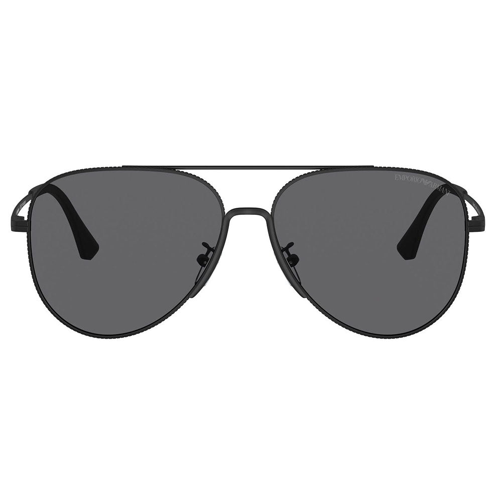【正規品販売店】エンポリオアルマーニ サングラス 伊達 メガネ 眼鏡 EA2149D 300181 60 EMPORIO ARMANI メタル パイロット メンズ アジアンモデル 偏光