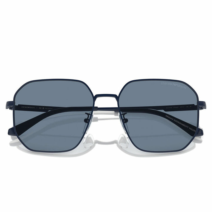 【正規品販売店】エンポリオアルマーニ サングラス 伊達 メガネ 眼鏡 EA2154D 30182V 57 EMPORIO ARMANI 偏光 パイロット アジアンフィット メンズ