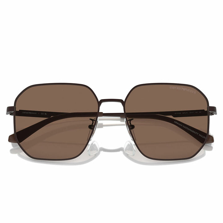 【正規品販売店】エンポリオアルマーニ サングラス 伊達 メガネ 眼鏡 EA2154D 320173 57 EMPORIO ARMANI パイロット アジアンフィット メンズ