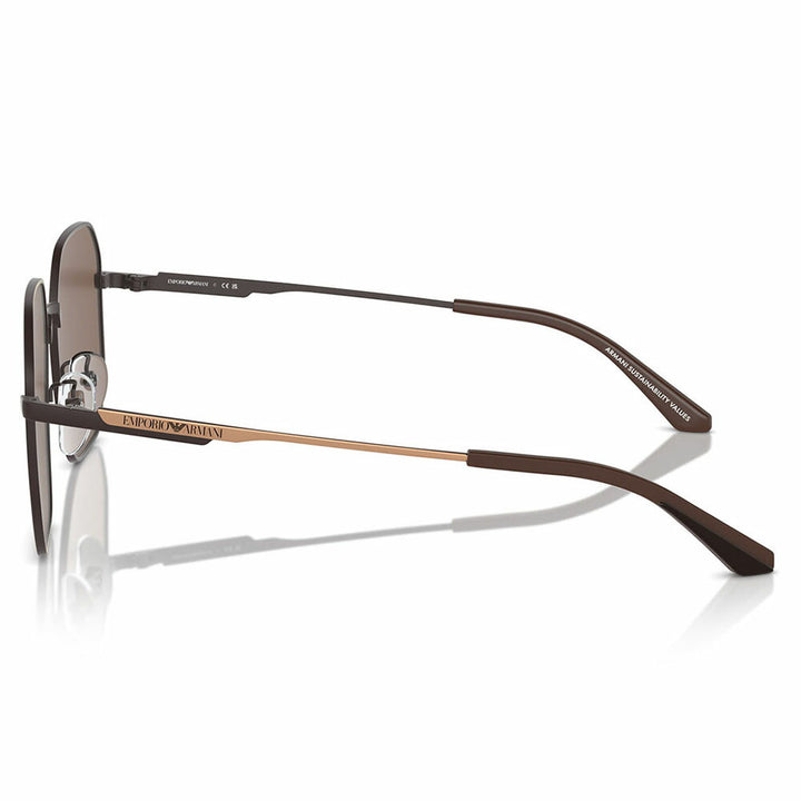 【正規品販売店】エンポリオアルマーニ サングラス 伊達 メガネ 眼鏡 EA2154D 320173 57 EMPORIO ARMANI パイロット アジアンフィット メンズ