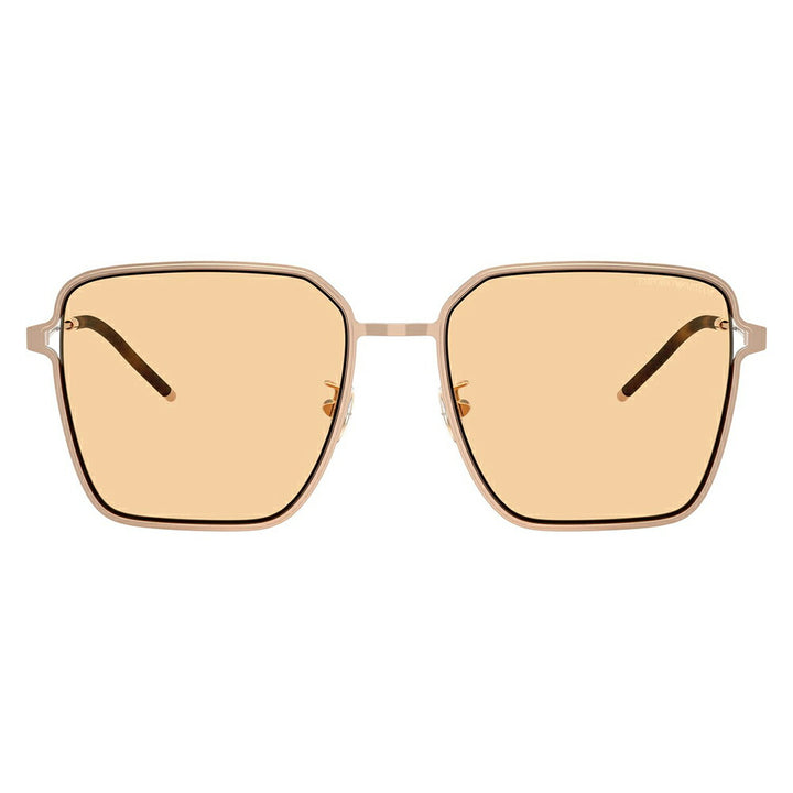【正規品販売店】エンポリオアルマーニ サングラス 伊達 メガネ 眼鏡 EA2159D 3011/7 57 EMPORIO ARMANI アジアンフィットモデル ウェリントン スクエア メタル